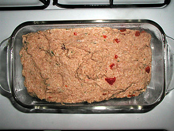 Pre-baked loaf at room temperature.